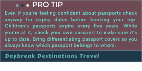 PRO TIP ABOUT PASSPORTS